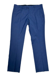 Nick Graham Mens Modern fit Dress Pants 38 / 30 Blue Solid