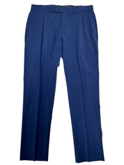 Calvin Klein Mens Slim fit Dress Pants 35 / 30 Blue Wool Solid