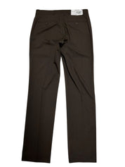 Kenneth Cole Mens Slim fit Dress Pants 31 / 32 Brown Solid