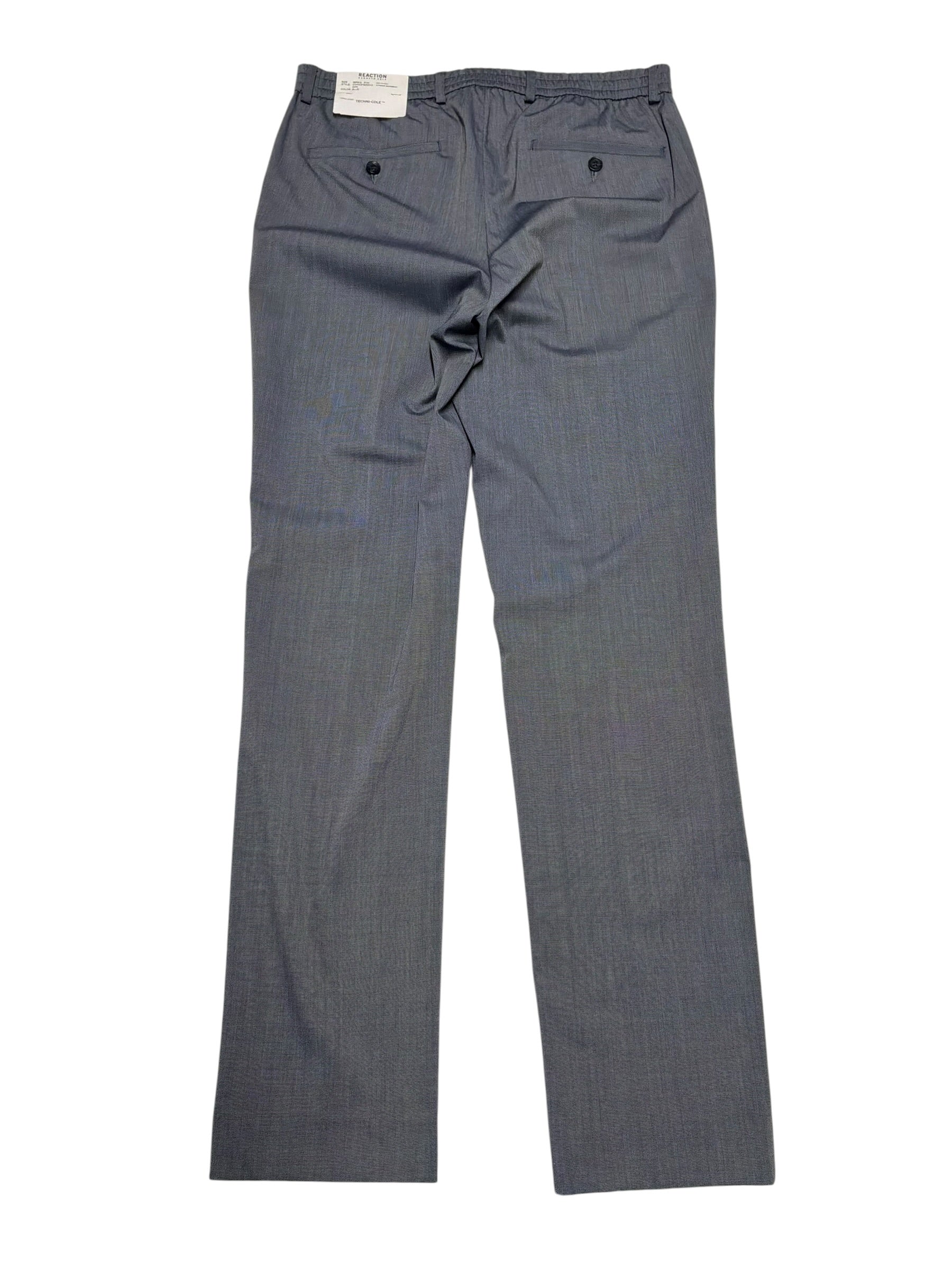 Kenneth Cole Mens Slim fit Dress Pants 31 / 32 Blue Solid