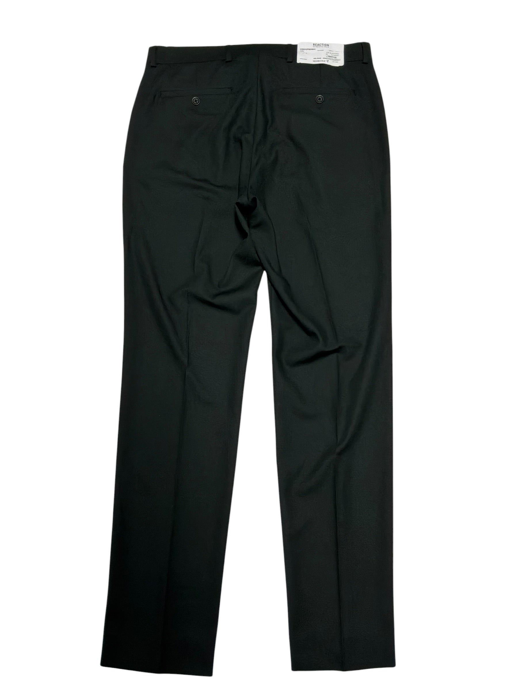 Kenneth Cole Mens Slim fit Dress Pants 33 / 32 Dark Green