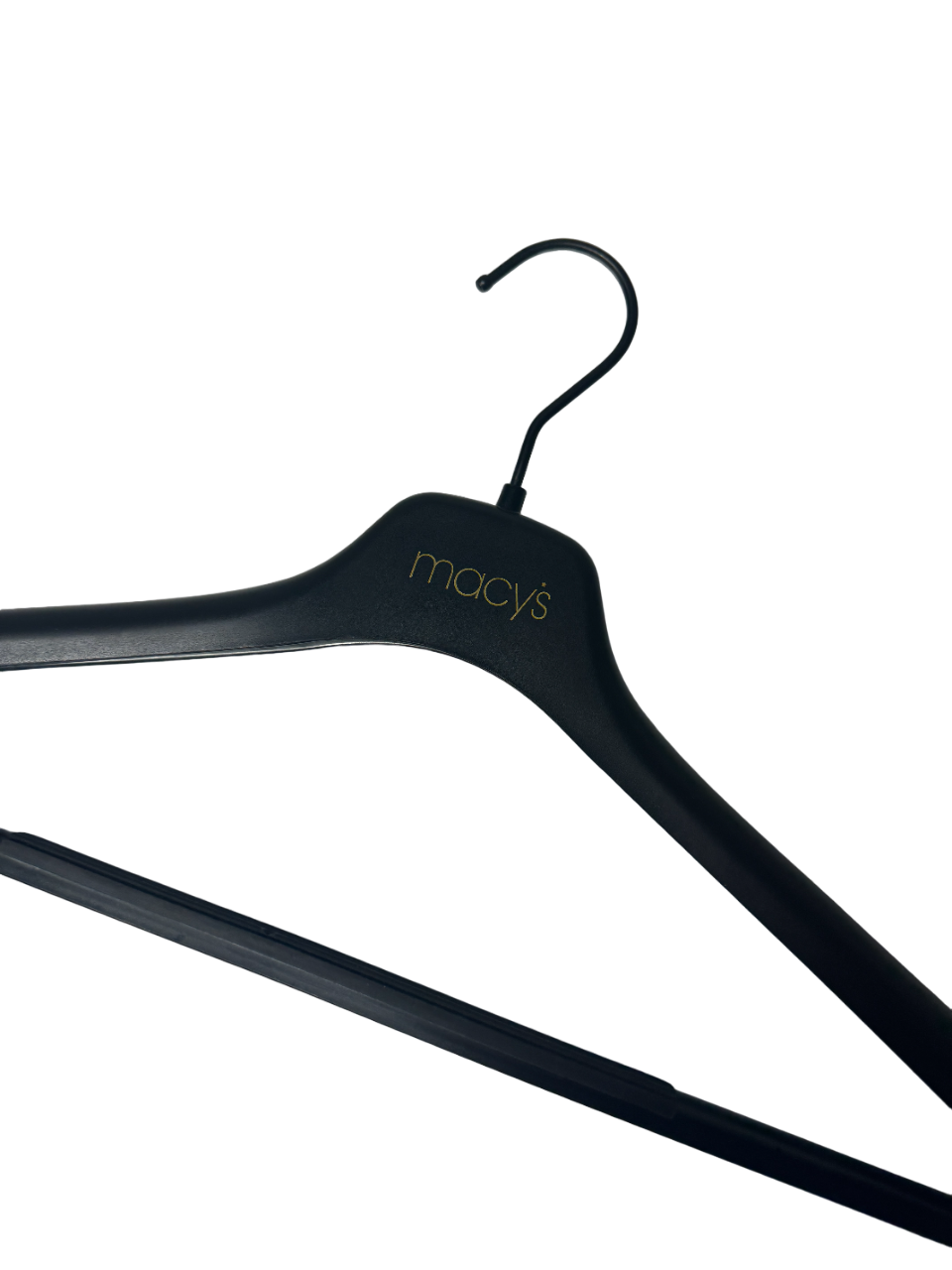 Ten Pack of Macys Plastic Hangers Suits , Pants, Shirts