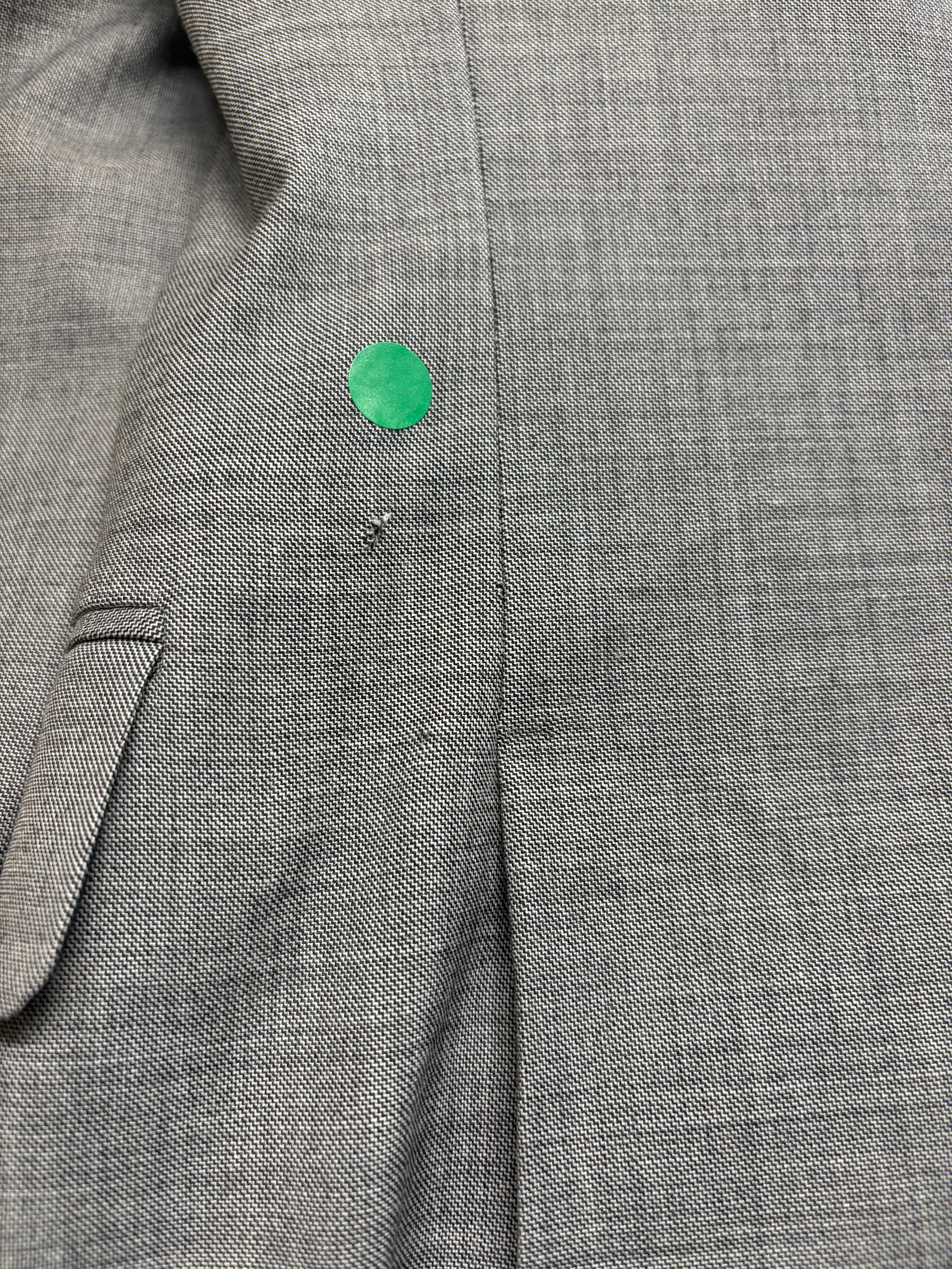 Tommy Hilfiger Mens Modern fit Wool Suit Jacket Blazer 38 S Grey Solid
