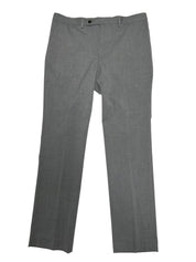 Dkny Mens Slim fit Dress Pants 33 / 30 Light Grey Solid