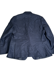 Mens Store  Loro Piana Silk Air Sport Coat 48R Navy Blue Brown
