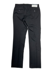 Van Heusen Mens Slim fit Dress Pants 37 / 30 Charcoal Grey Solid