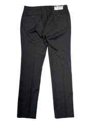 Van Heusen Mens Slim fit Dress Pants 35 / 33 Charcoal Grey Solid