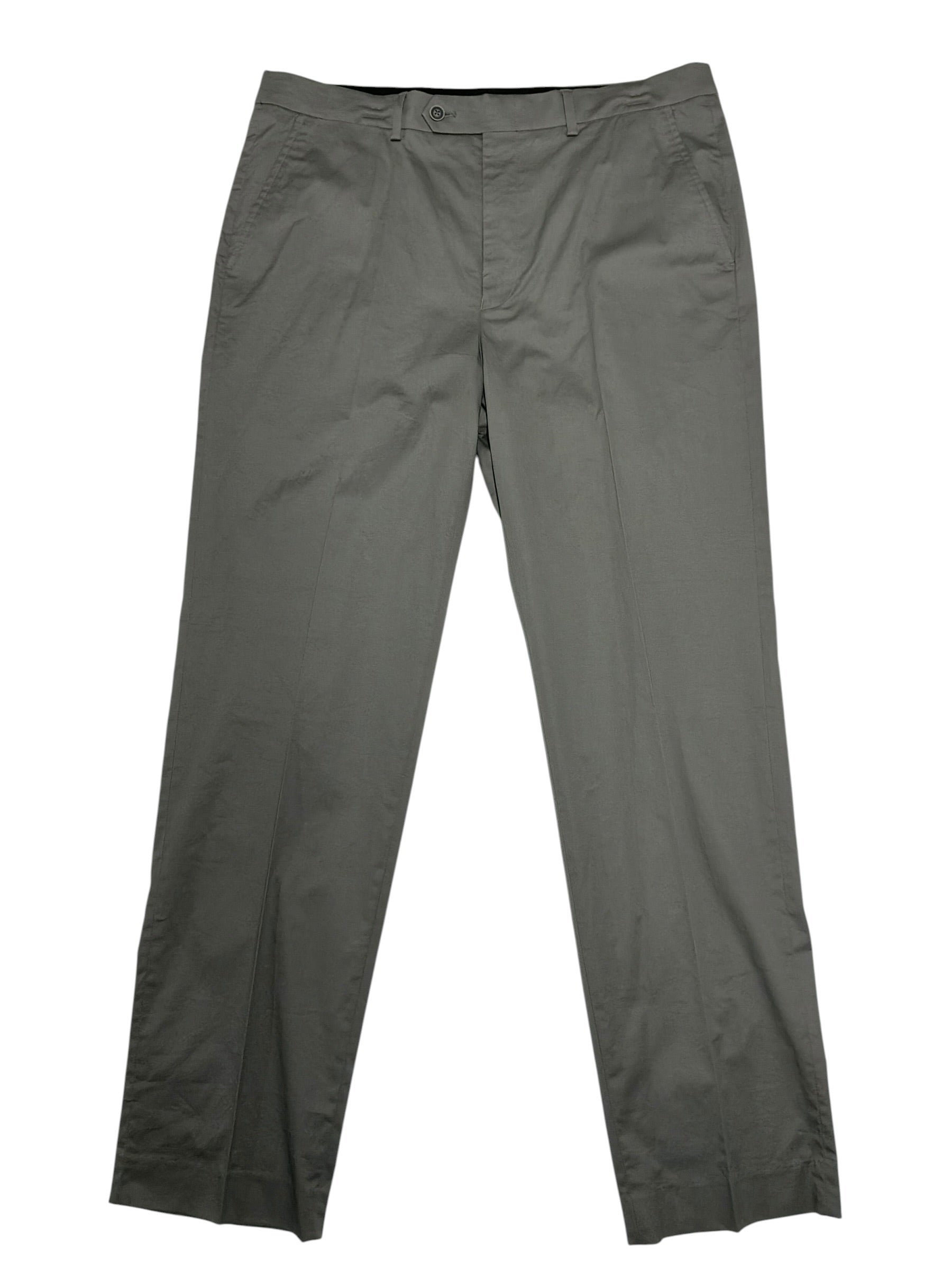 Nautica Mens Modern fit Dress Pants 36 / 32 Grey Solid