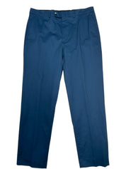 Nautica Mens Modern fit Dress Pants 45 / 32 Navy Blue Cotton