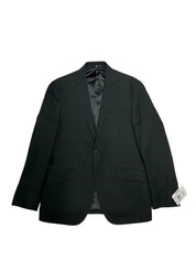 Kenneth Cole Mens Slim fit Suit Jacket Blazer 38 S Dark Green Solid Stretch