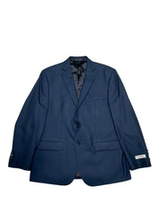Calvin Klein Mens Slim fit Suit Jacket Blazer 40 S Blue Solid Stretch