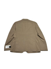 Calvin Klein Mens Slim fit Sport Coat Blazer 40 S Tan Brown Solid Stretch