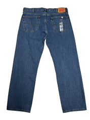 Levis Mens 505 Regular fit Standard Jeans 38 / 30 Blue