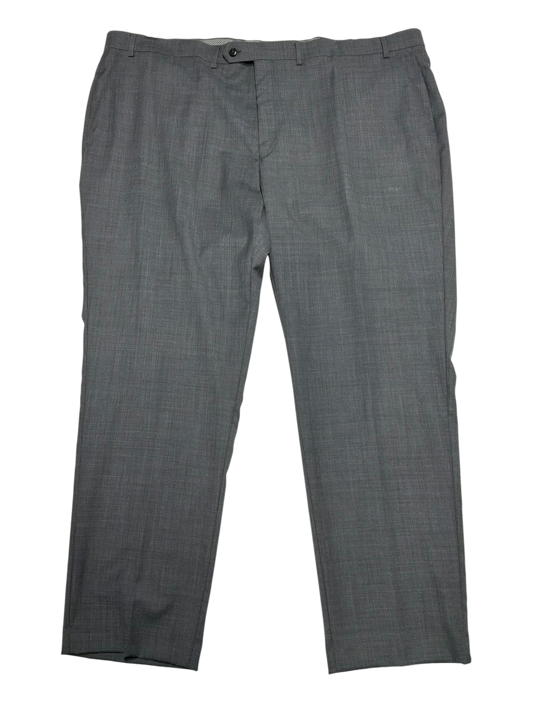 Michael Kors Mens Regular fit Dress Pants 48 / 32 Charcoal Grey Wool