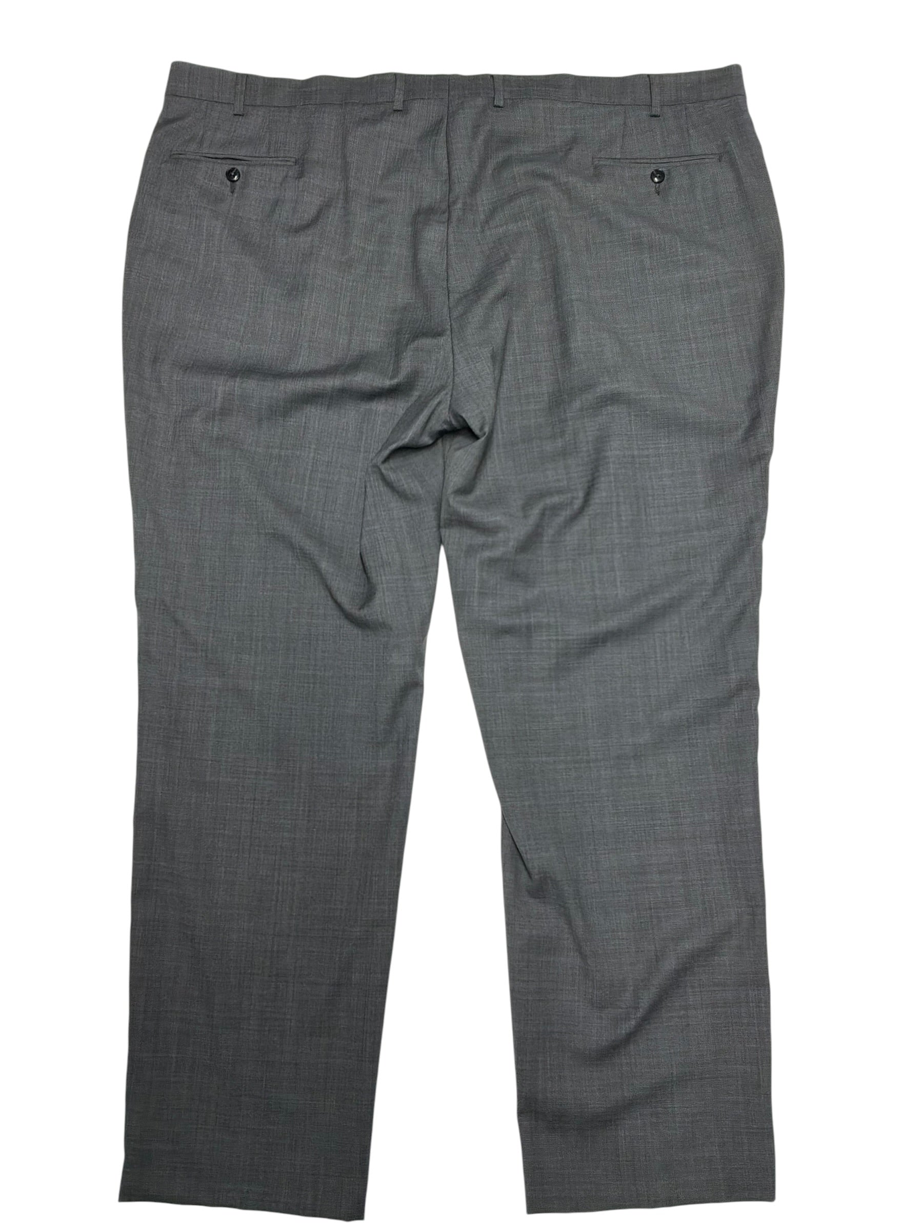 Michael Kors Mens Regular fit Dress Pants 48 / 32 Charcoal Grey Wool