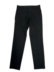 Haggar Mens Extra-Slim fit Dress Pants 28 / 30 Black Flex