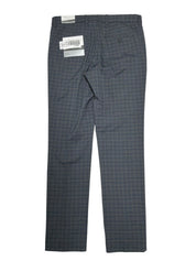 Perry Ellis Portfolio Mens Modern fit Dress Pants 32 / 32 Blue Plaid