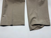 Calvin Klein Mens Slim fit Dress Pants 36 / 30 Tan Beige Solid