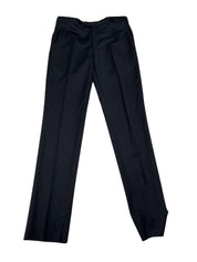 Hart Schaffner Marx Mens Classic fit Suit 42 L / 36 Waist Navy Blue Striped