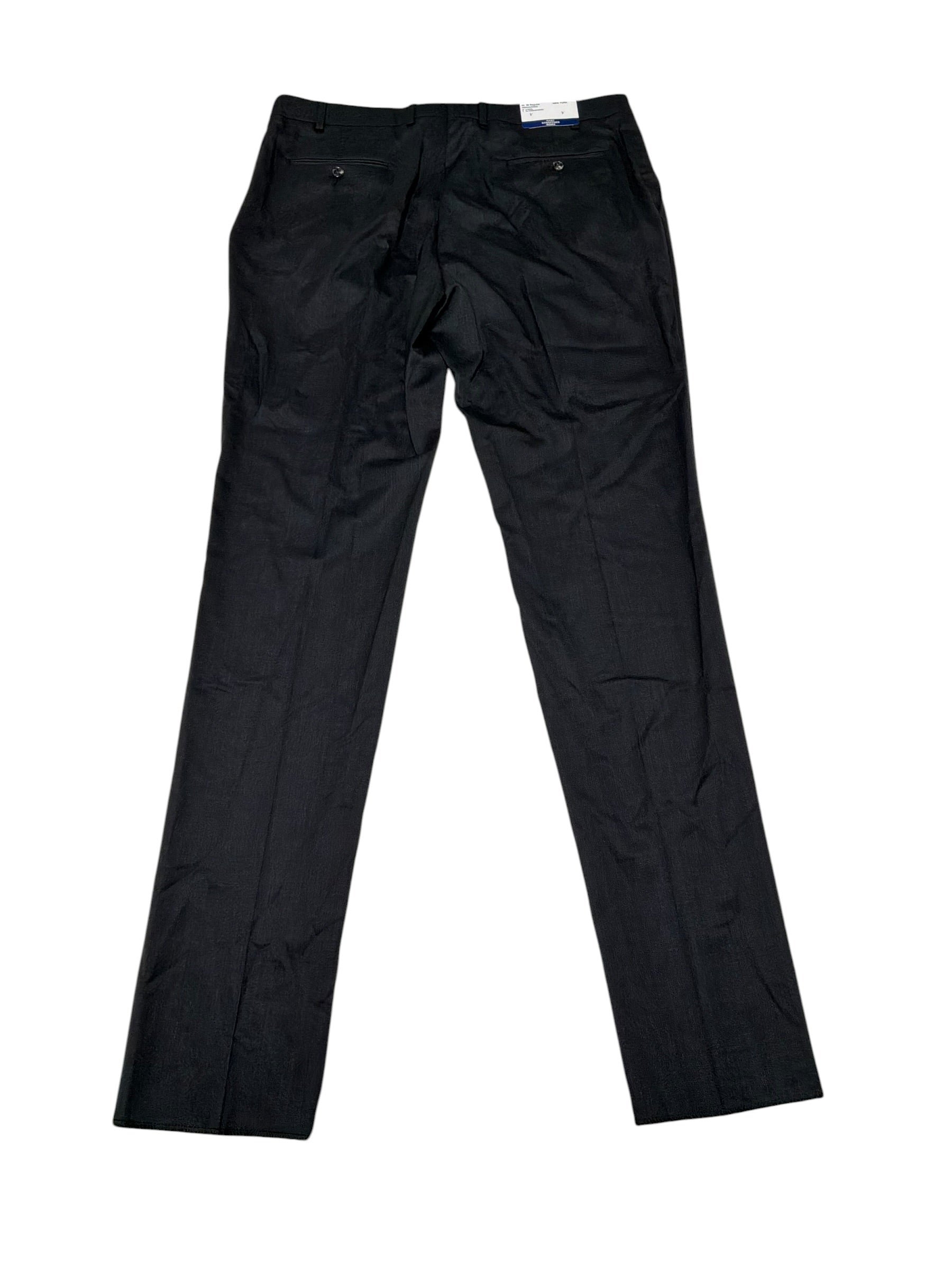 Hart Schaffner Marx Mens Regular fit 2 Piece Suit 44 R / 38 Waist Charcoal Grey
