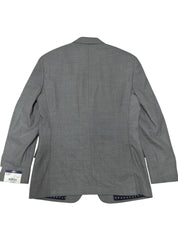Hart Schaffner Marx Mens Regular fit Sport Coat Blazer 40 R Silver Gray Wool