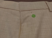 Perry Ellis Mens Modern fit Dress Pants 38 / 30 Beige Solid
