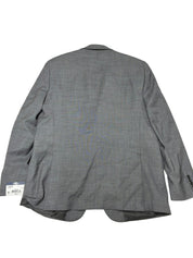 Hart Schaffner Marx Mens Regular fit Suit Jacket Blazer 46 L Light Grey Solid