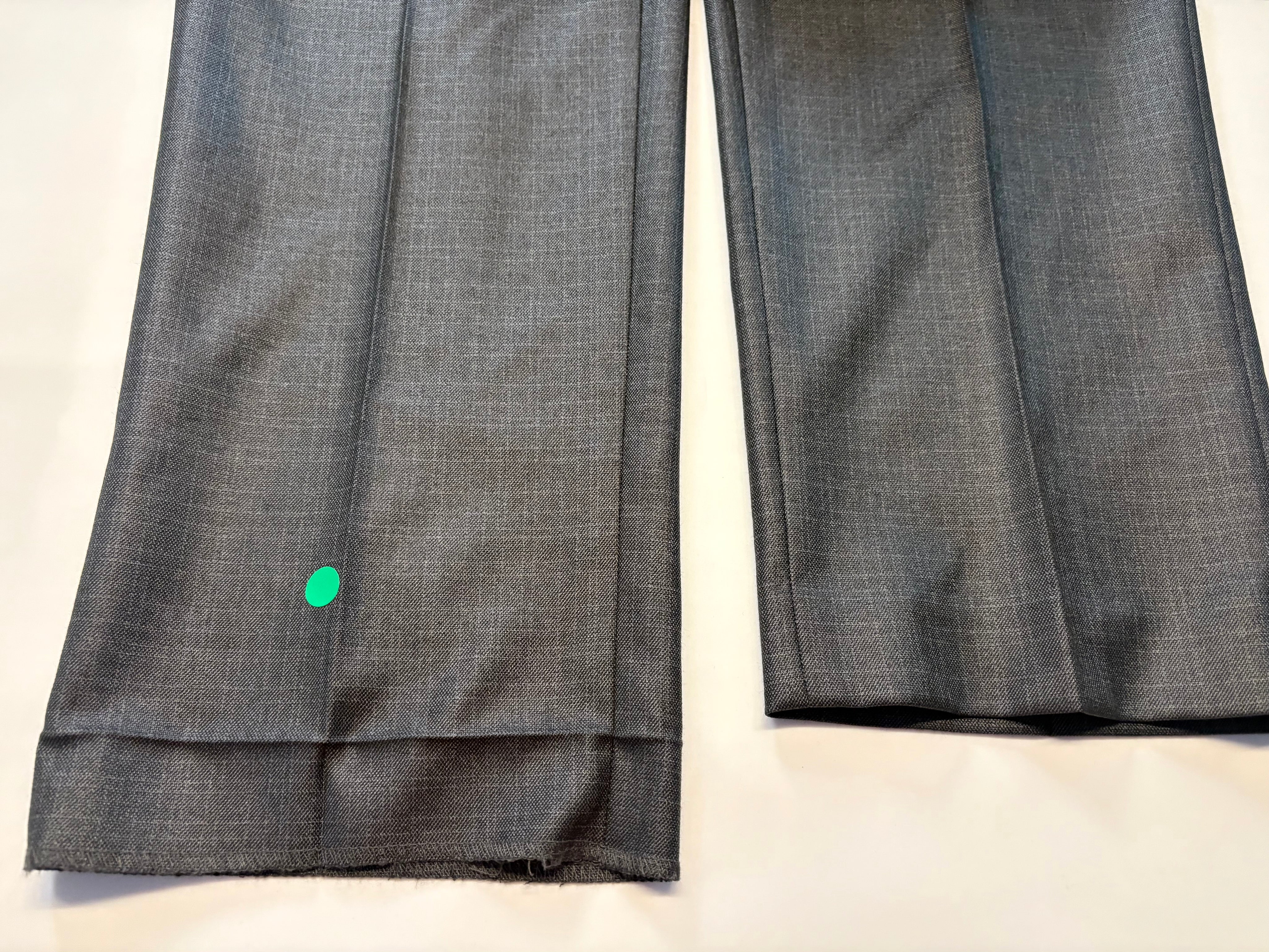 Kenneth Cole Reaction Mens Slim fit Dress Pants 36 / 30 Gun Metal Grey
