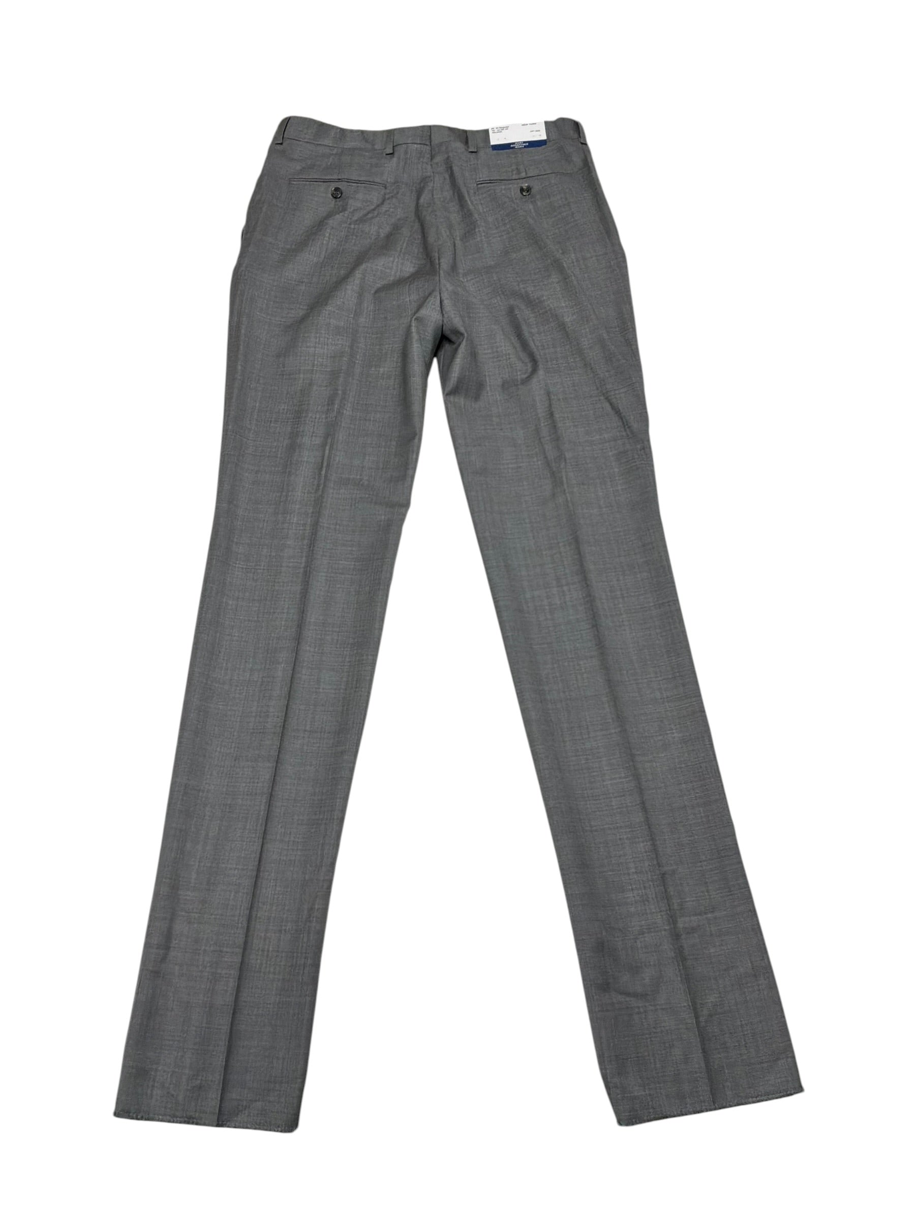 Hart Schaffner Marx Mens Regular fit Dress Pants Size 33 Light Grey Wool
