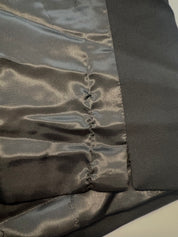 Calvin Klein Mens Slim fit Button-Up Tuxedo Suit Vest XL Black Solid Stretch
