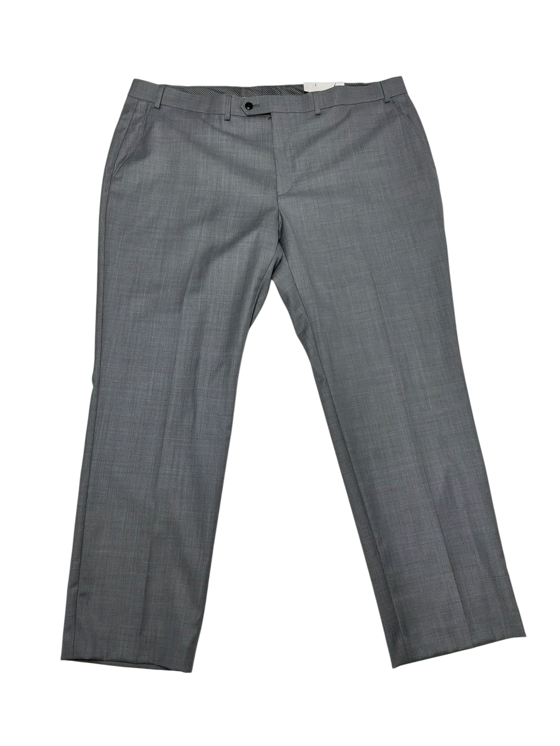 Michael Kors Mens Classic fit Dress Pants 42 / 30 Light Gray Solid