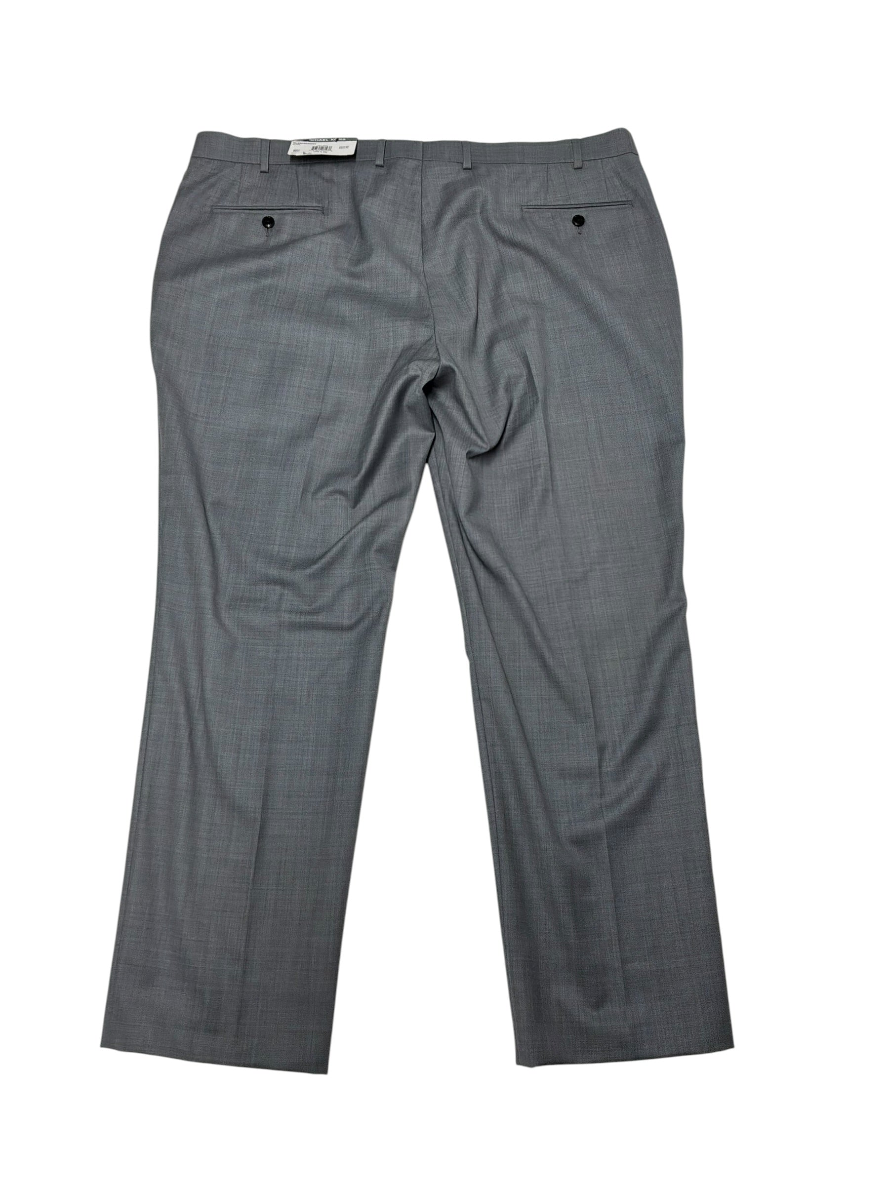 Michael Kors Mens Classic fit  Wool Dress Pants 36 / 32 Grey Solid