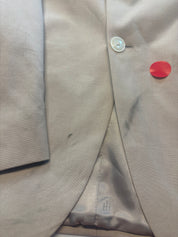 Tommy Hilfiger Mens Modern fit Cotton Suit Jacket Blazer 40 R Tan Solid