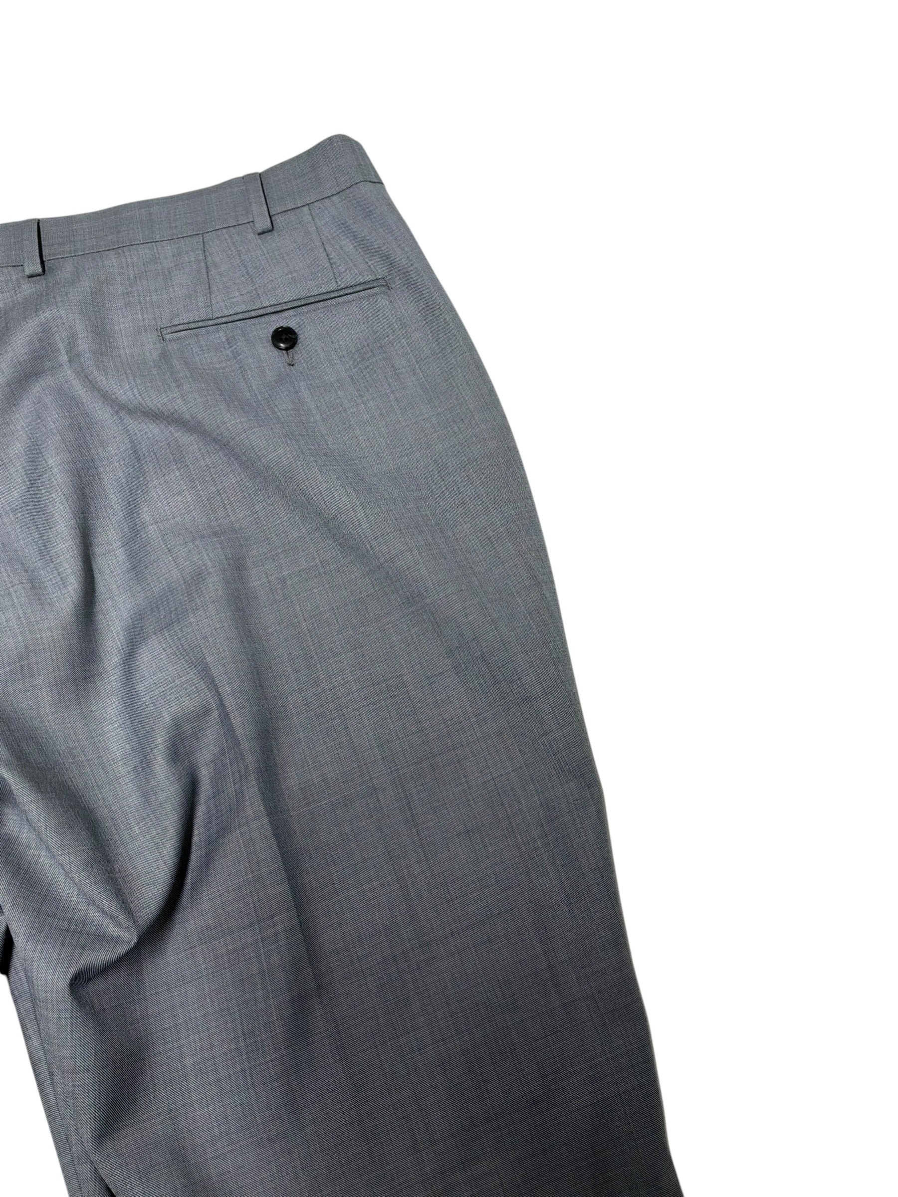 Michael Kors Mens Classic fit  Wool Dress Pants 36 / 32 Grey Solid