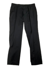 Hugo Boss Mens Slim fit 2 Piece Suit 40 R / 36 Waist Black Solid Wool