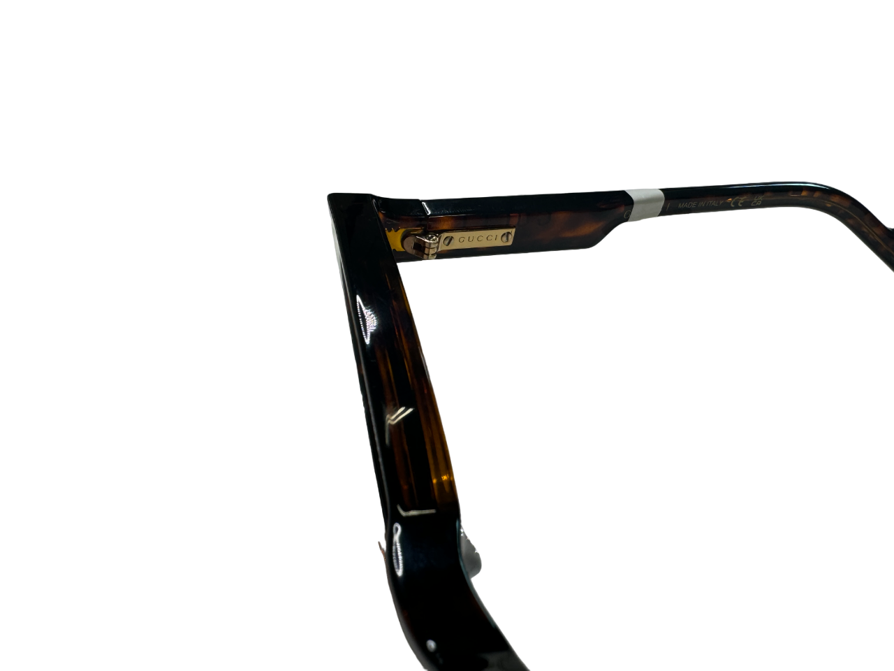 Gucci Men's Round Logo Sunglasses W/ Neck Strap