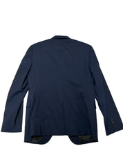 Theory Mens Slim fit Sport Coat Blazer 38 S Navy Blue Solid