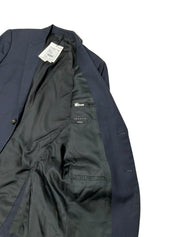 Theory Mens Slim fit Sport Coat Blazer 40 R Navy Blue Solid