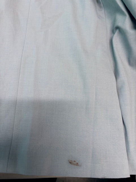 Hugo Boss Mens Modern fit Suit Jacket Blazer 40 R Light Blue Solid Stretch