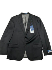Hart Schaffner Marx Mens Regular fit Suit Jacket Blazer 42 S Black Solid