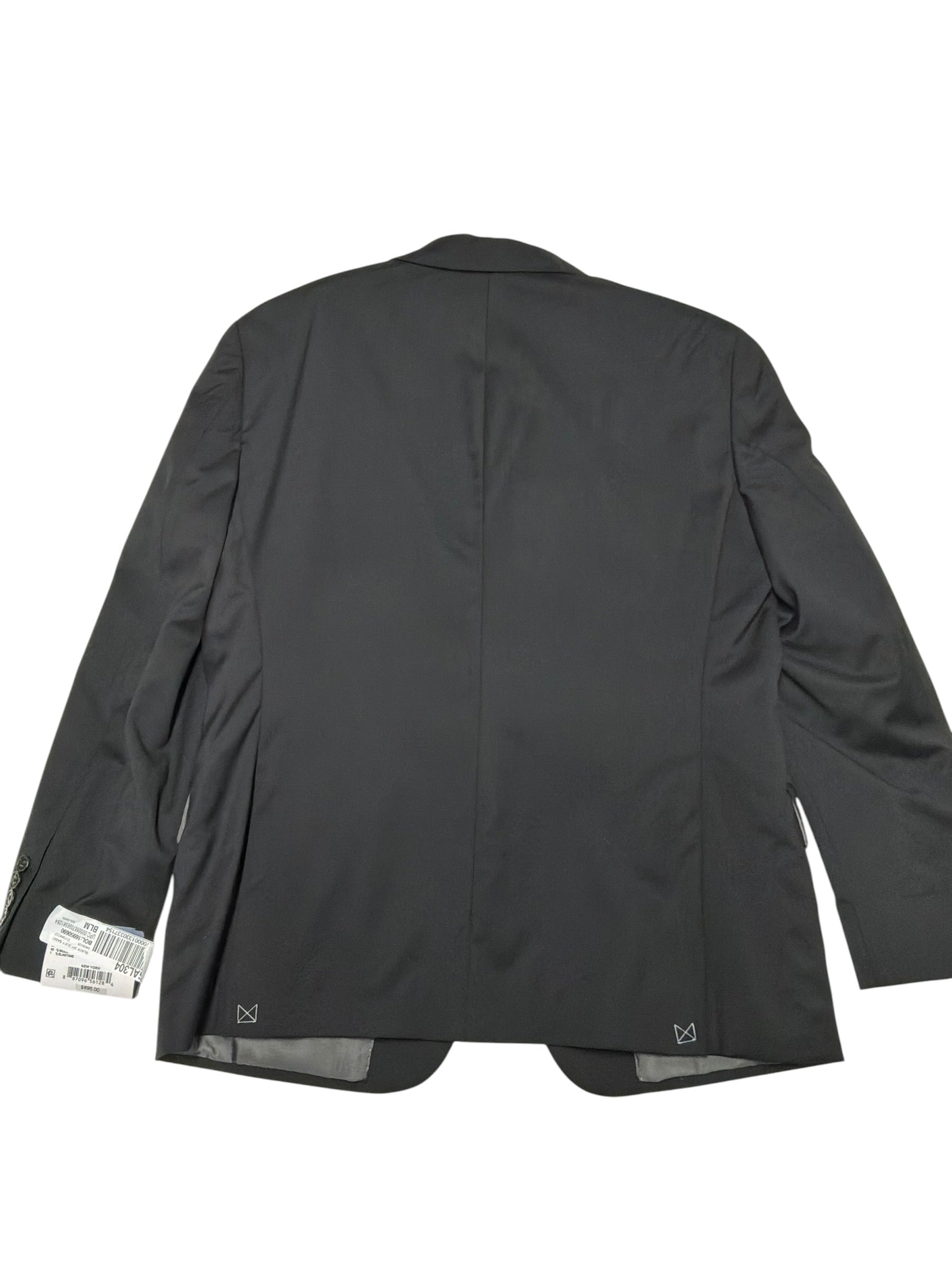 Hart Schaffner Marx Mens Regular fit Suit Jacket Blazer 42 S Black Solid