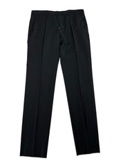 Hugo Boss Mens Slim fit 2 Piece Suit 40 R / 34 Waist Black Solid