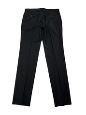 Hugo Boss Mens Slim fit 2 Piece Suit 40 R / 34 Waist Black Solid