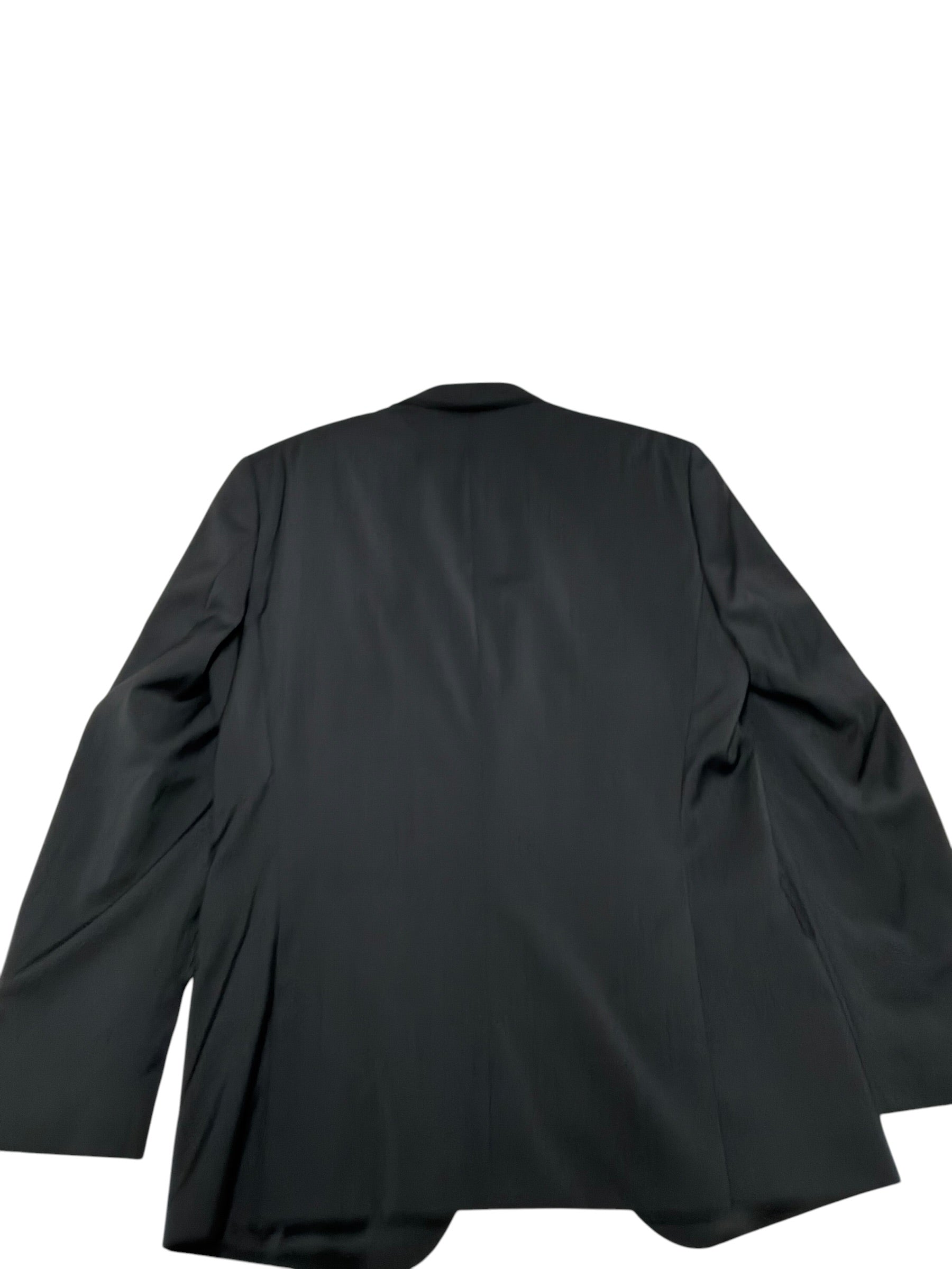 Hugo Boss Mens Slim fit 2 Piece Suit 40 R / 34 Waist Black Solid