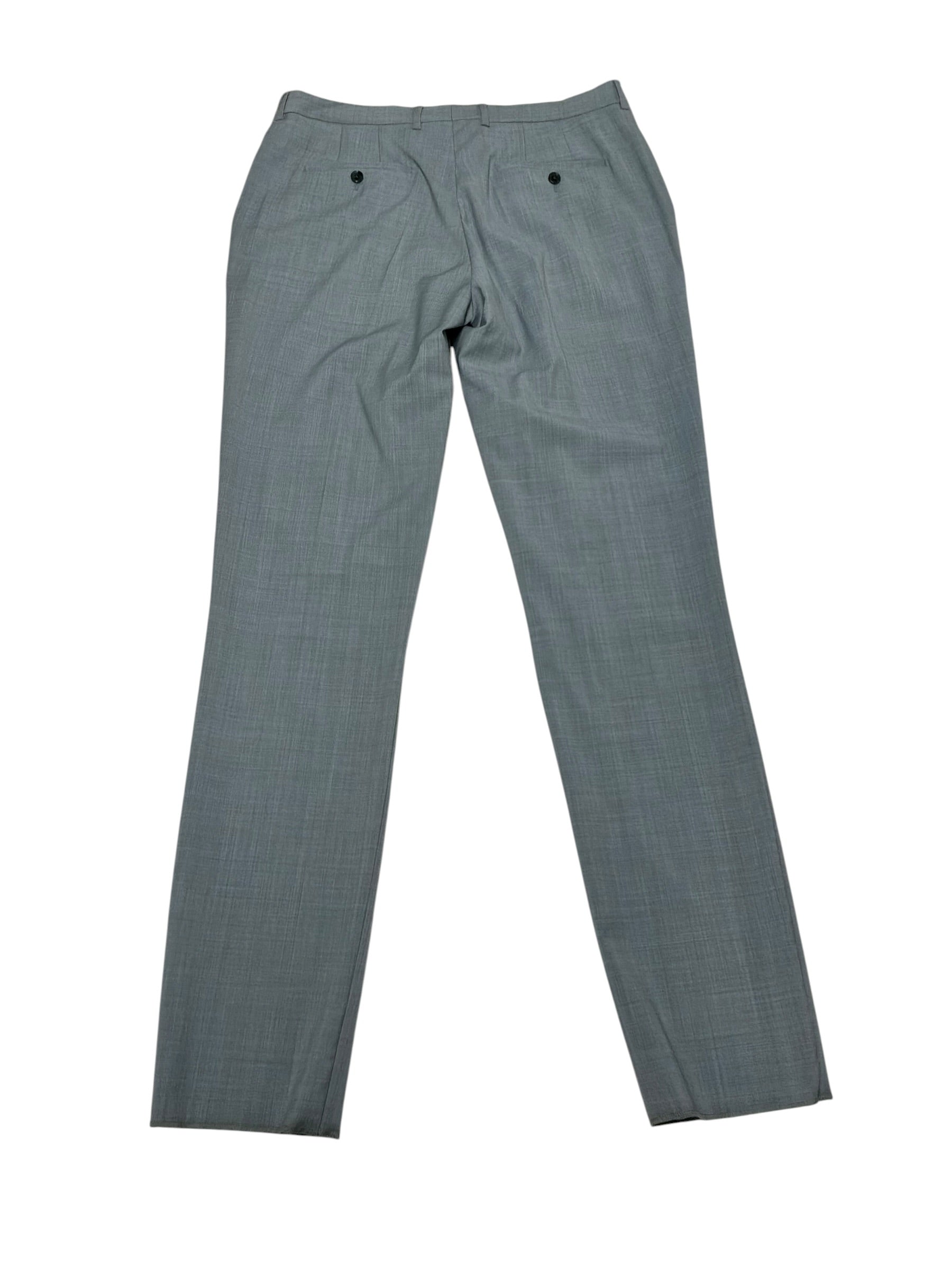 Paul Smith Mens Slim fit Dress Pants Size 34 Light Blue Wool