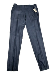 Vince Mens Slim Wool, Silk & Linen Melange Dress Pants Size 38 Blue