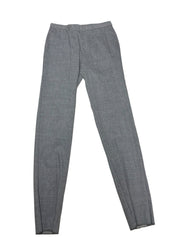 Vince Mens Linen & Wool Melange Solid Slim Fit Dress Pants Size 30 Blue