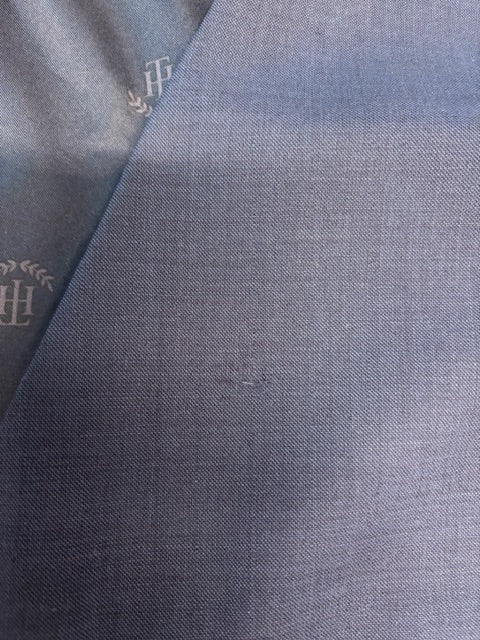 Tommy Hilfiger Mens Modern fit Button-Up Vest Medium Blue Solid Stretch