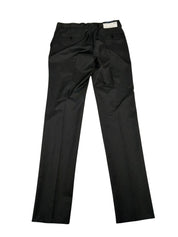 Andrew Fezza Mens Slim fit 2 Piece Suit 40 R / 33 Waist Black Striped