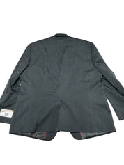 Chaps Mens Regular fit Suit Jacket Blazer 50 R Grey Solid